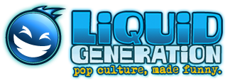 Liquid Generation Logo Pop Culture Made Funny